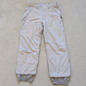 Burton Mens Snowboard Pants L Ski Winter Waterproof Lined Outdoor Adjustable